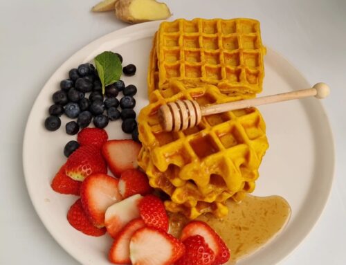 Pumpkin Ginger Waffle