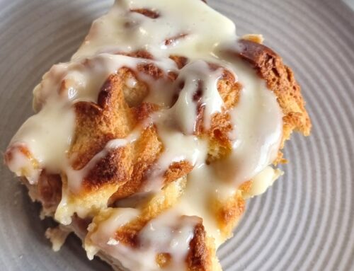 Cauliflower Coconut Bread Pudding