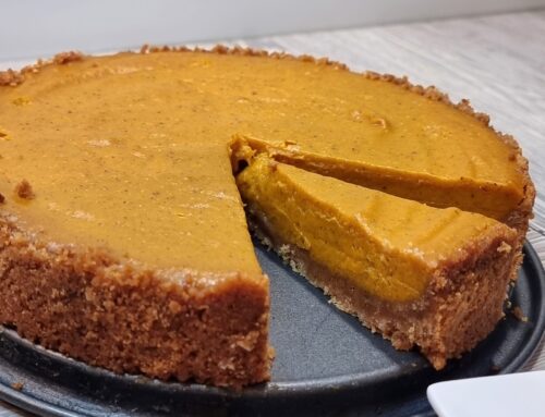Pumpkin Pie With Cookie Crust